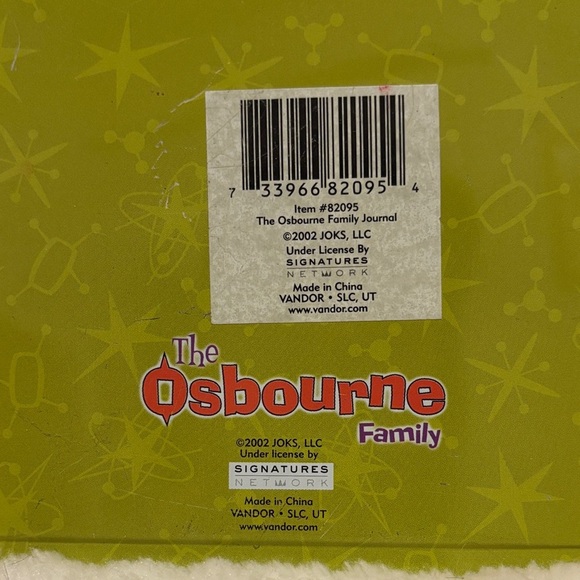 The Osbourne Family Spiral Notebook vintage 2002 - Picture 3 of 6